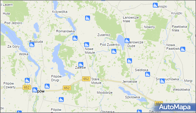 mapa Tabałówka, Tabałówka na mapie Targeo