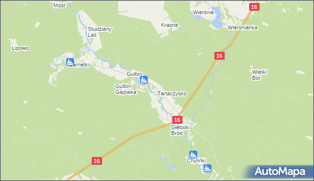 mapa Tartaczysko, Tartaczysko na mapie Targeo