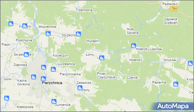 mapa Ujny, Ujny na mapie Targeo