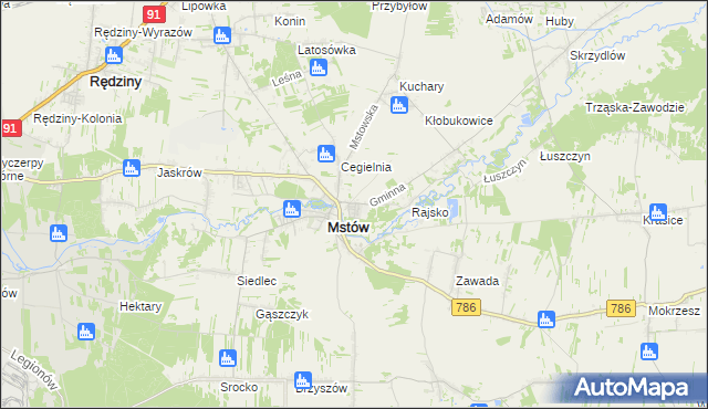 mapa Wancerzów, Wancerzów na mapie Targeo