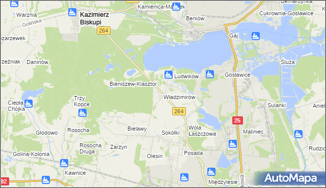 mapa Władzimirów, Władzimirów na mapie Targeo