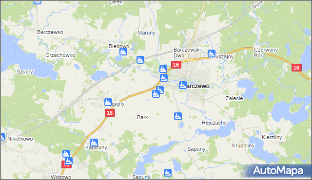 mapa Wrócikowo, Wrócikowo na mapie Targeo