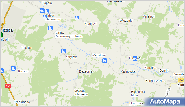 mapa Zabytów, Zabytów na mapie Targeo