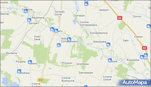 mapa Zofibór, Zofibór na mapie Targeo