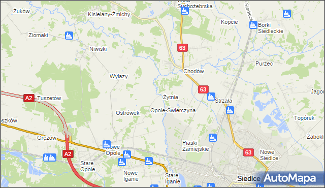 mapa Żytnia, Żytnia na mapie Targeo