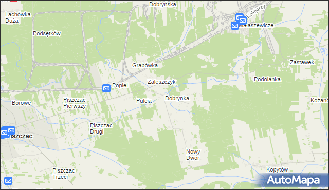 mapa Dobrynka, Dobrynka na mapie Targeo