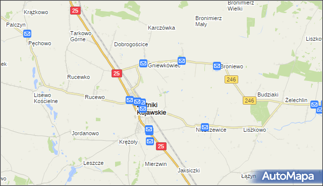 mapa Kobelniki, Kobelniki na mapie Targeo