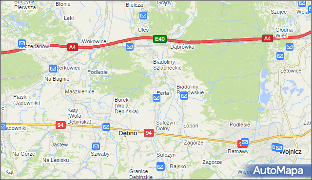 mapa Perła, Perła na mapie Targeo