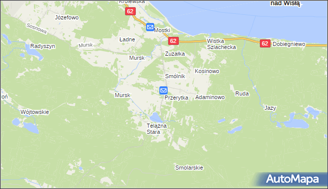 mapa Przerytka, Przerytka na mapie Targeo