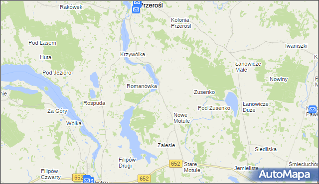 mapa Przystajne, Przystajne na mapie Targeo