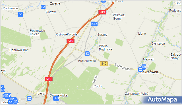 mapa Rudnik Szlachecki, Rudnik Szlachecki na mapie Targeo