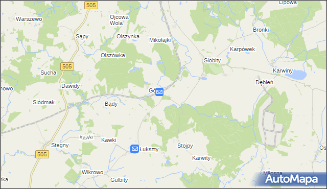 mapa Słobity-Stacja, Słobity-Stacja na mapie Targeo