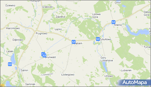 mapa Stębark, Stębark na mapie Targeo