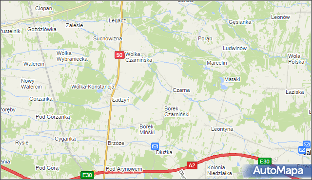 mapa Szymankowszczyzna, Szymankowszczyzna na mapie Targeo