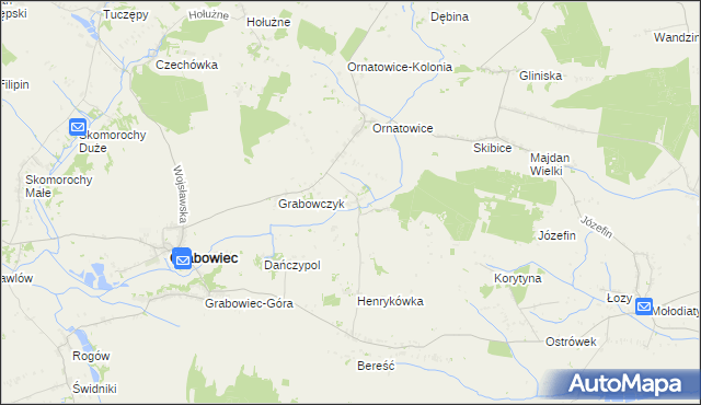 mapa Szystowice, Szystowice na mapie Targeo