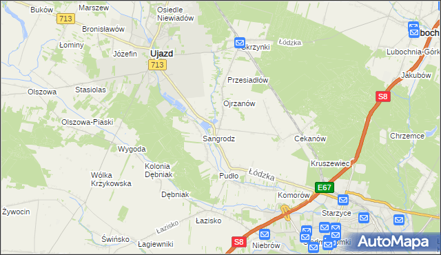 mapa Tobiasze, Tobiasze na mapie Targeo