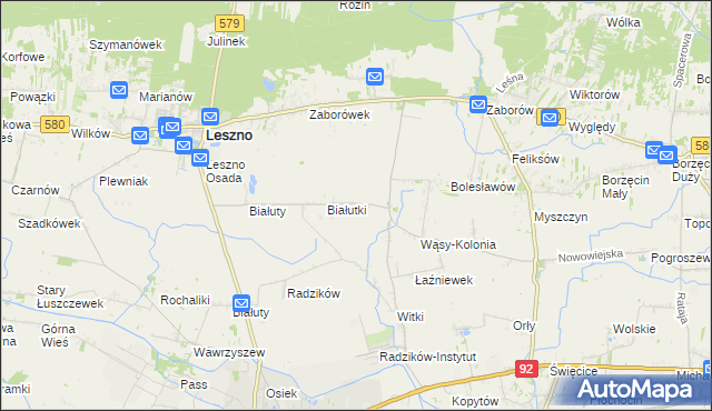 mapa Wąsy-Wieś, Wąsy-Wieś na mapie Targeo