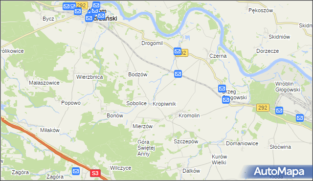 mapa Wiekowice gmina Żukowice, Wiekowice gmina Żukowice na mapie Targeo