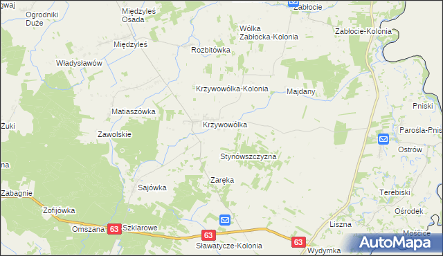 mapa Zańków, Zańków na mapie Targeo