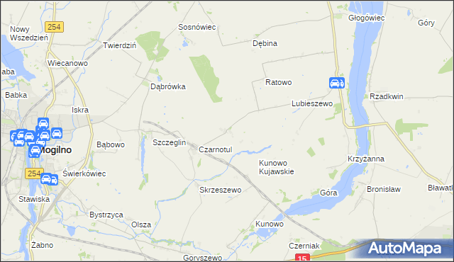 mapa Białotul, Białotul na mapie Targeo