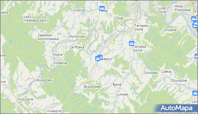 mapa Czaszyn, Czaszyn na mapie Targeo