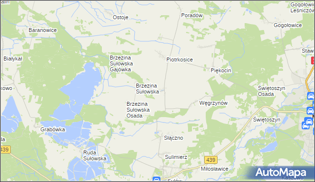 mapa Dunkowa, Dunkowa na mapie Targeo