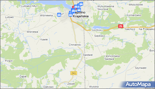 mapa Grochowiec, Grochowiec na mapie Targeo