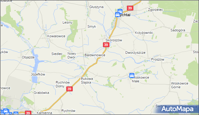 mapa Igłowice gmina Namysłów, Igłowice gmina Namysłów na mapie Targeo