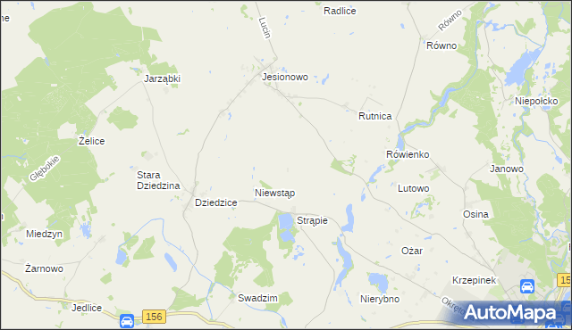 mapa Nowa Dziedzina, Nowa Dziedzina na mapie Targeo