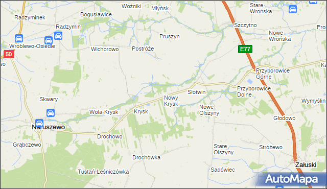 mapa Nowy Krysk, Nowy Krysk na mapie Targeo