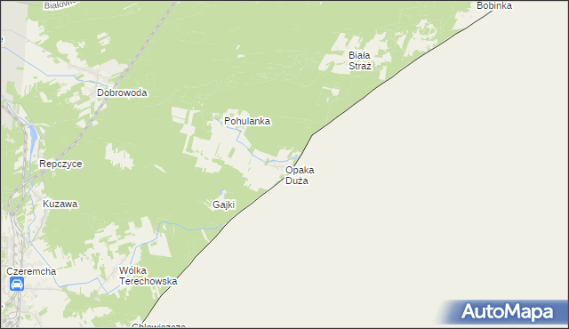 mapa Opaka Duża, Opaka Duża na mapie Targeo