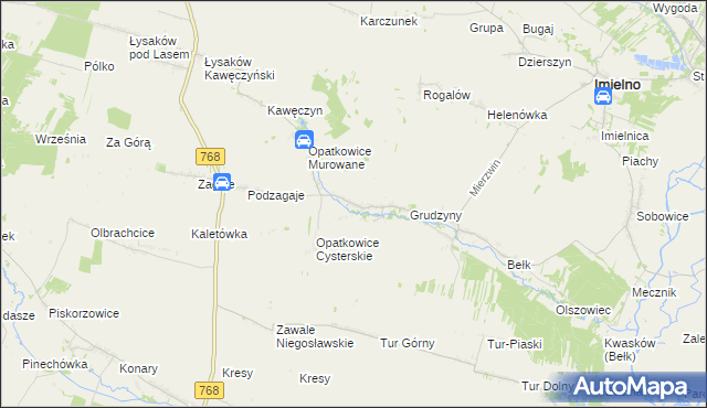 mapa Opatkowice Drewniane, Opatkowice Drewniane na mapie Targeo