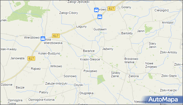 mapa Pęczki-Kozłowo, Pęczki-Kozłowo na mapie Targeo