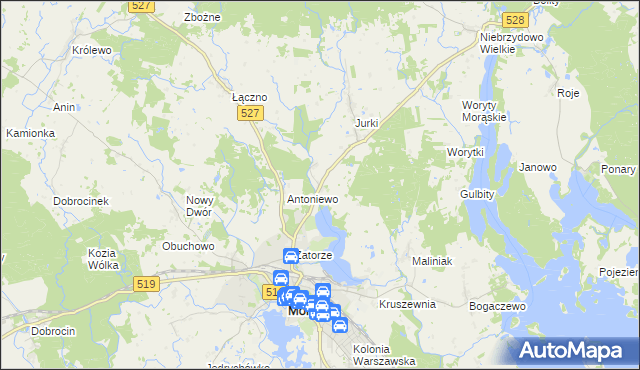 mapa Plebania Wólka, Plebania Wólka na mapie Targeo