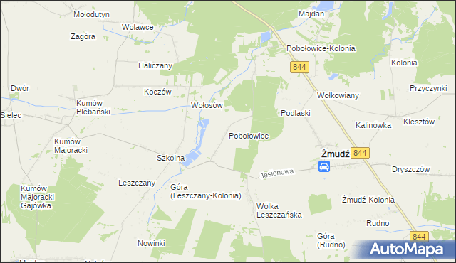 mapa Pobołowice, Pobołowice na mapie Targeo
