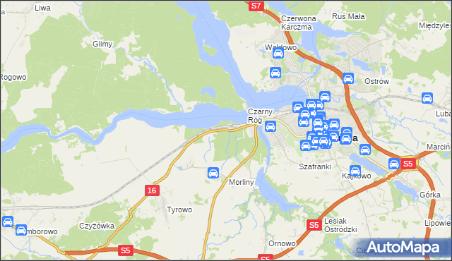 mapa Przylądek, Przylądek na mapie Targeo