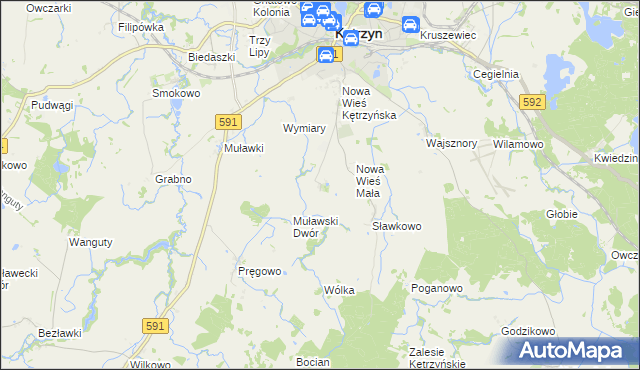 mapa Windykajmy, Windykajmy na mapie Targeo