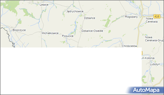 mapa Wódka gmina Branice, Wódka gmina Branice na mapie Targeo