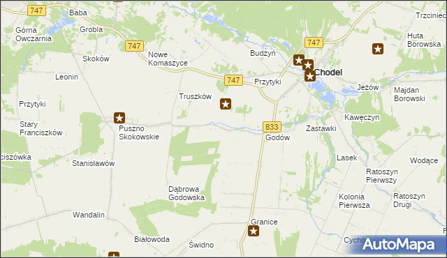 mapa Antonówka, Antonówka na mapie Targeo