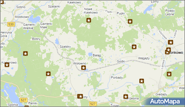 mapa Bałąg, Bałąg na mapie Targeo