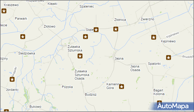 mapa Chartowo gmina Dzierzgoń, Chartowo gmina Dzierzgoń na mapie Targeo