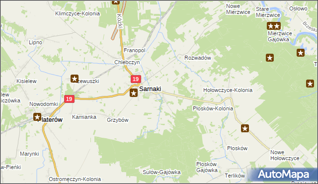 mapa Chybów, Chybów na mapie Targeo