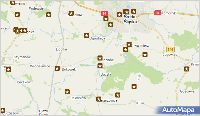 mapa Ciechów, Ciechów na mapie Targeo