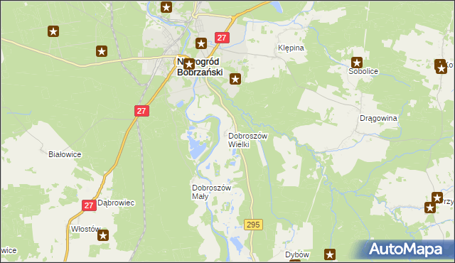 mapa Dobroszów Wielki, Dobroszów Wielki na mapie Targeo