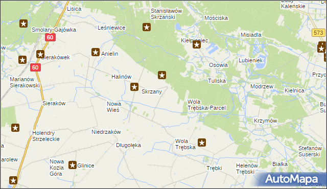 mapa Feliksów gmina Gostynin, Feliksów gmina Gostynin na mapie Targeo