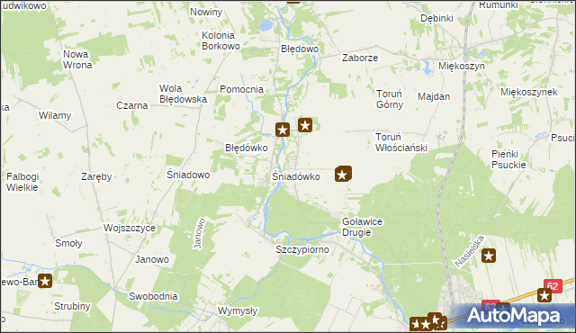 mapa Goławice Pierwsze, Goławice Pierwsze na mapie Targeo