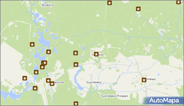 mapa Kłomino, Kłomino na mapie Targeo