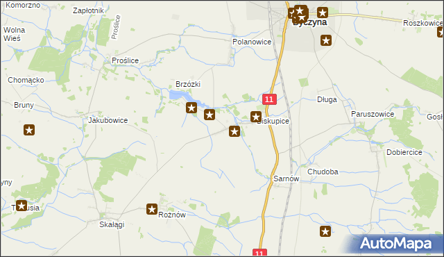 mapa Kochłowice, Kochłowice na mapie Targeo