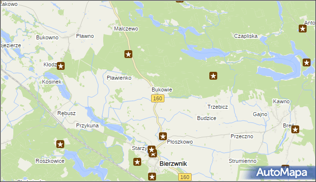 mapa Kruczaj, Kruczaj na mapie Targeo