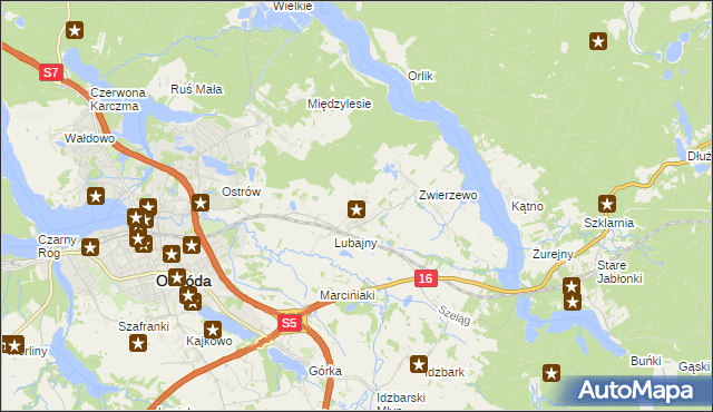 mapa Nowe Siedlisko, Nowe Siedlisko na mapie Targeo